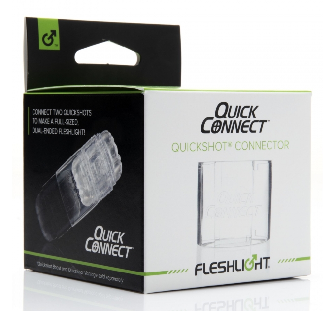 Адаптер Fleshlight Quickshot Quick Connect для соединения двух Квикшотов в одну игрушку
