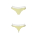 Спортивные трусики-стринги Passion PS007 PANTIES yellow, size S