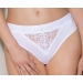 Трусики с широкой резинкой и кружевом Passion PS001 PANTIES white, size L