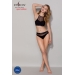 Трусики с прозрачной вставкой Passion PS006 PANTIES black, size L