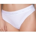 Трусики-бразилиана из хлопка Passion PS005 PANTIES white, size M