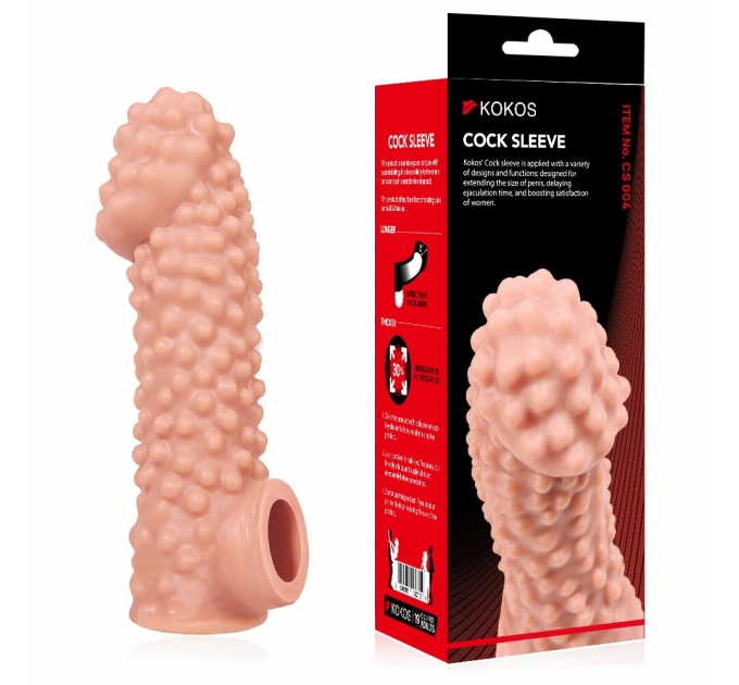 Насадка на член Kokos Cock Sleeve CS 004 L