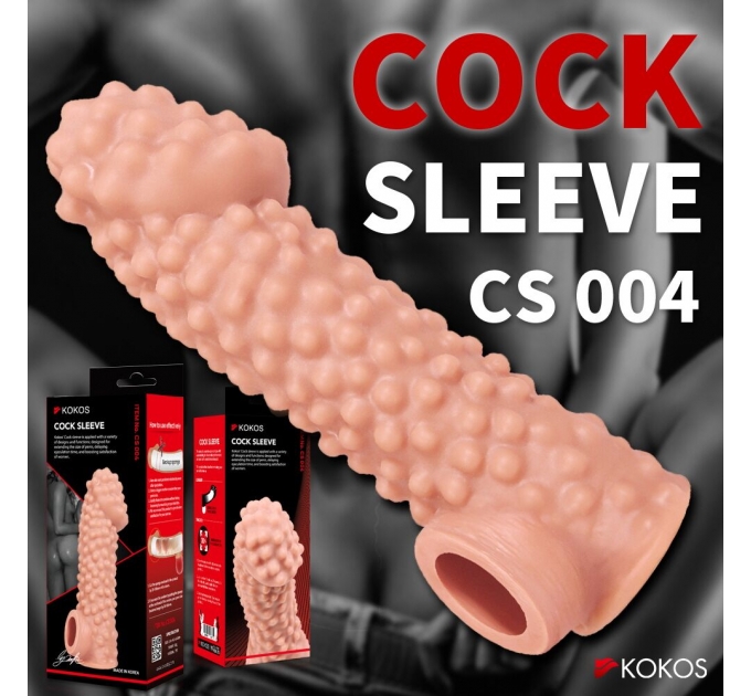 Насадка на член Kokos Cock Sleeve CS 004 L