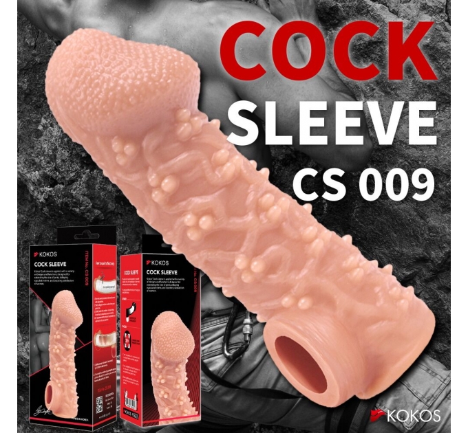 Насадка на член Kokos Cock Sleeve CS 009 L