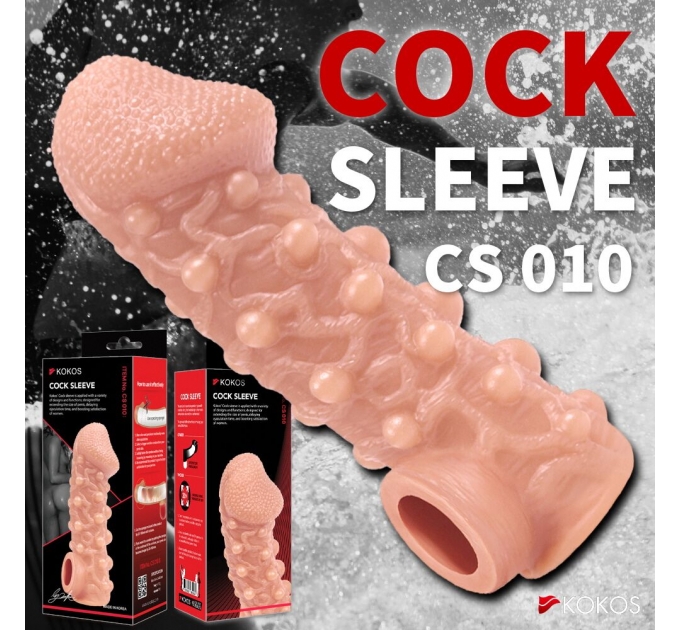 Насадка на член Kokos Cock Sleeve CS 010 M