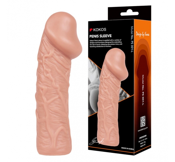 Насадка на член Kokos Penis Sleeve PS 001 L