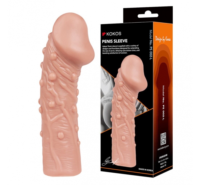 Насадка на член Kokos Penis Sleeve PS 002 L