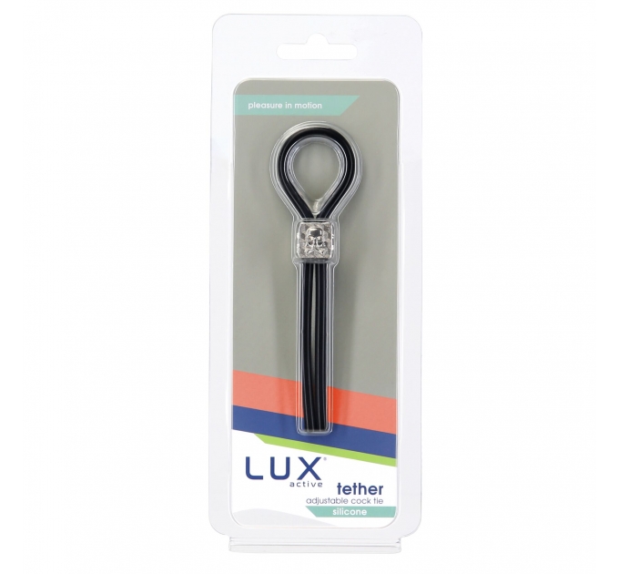 Эрекционное кольцо LUX Active – Tether – Adjustable Silicone Cock Tie