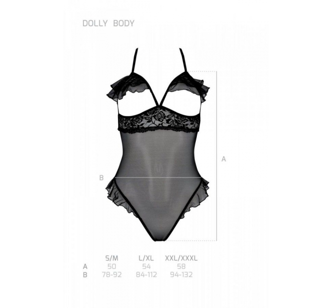 Боди DOLLY BODY black L/XL Passion