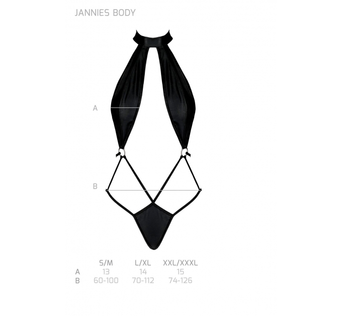 JANNIES BODY black L/XL - Passion