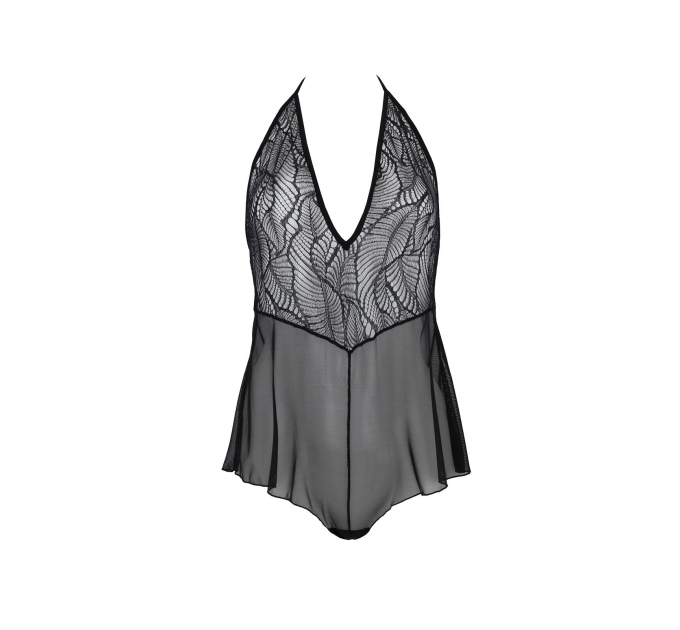 Боди Passion LEAFA BODY black S/M - ECO Passion