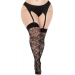 Чулки Leg Avenue Wild rose net thigh highs 1X/2X