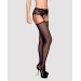 Obsessive Garter stockings S307 black S/M/L