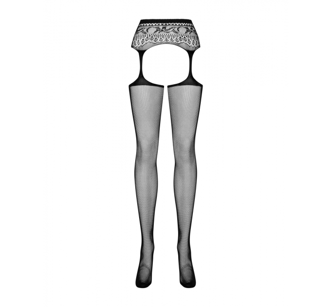Obsessive Garter stockings S307 black XL/XXL