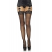 Leg Avenue Stockings Rhinestone backseam OS Black