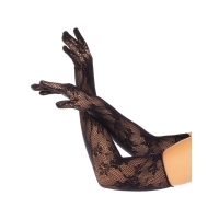 Митенки Leg Avenue Lace Opera Length Gloves Black