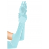 Длинные перчатки Leg Avenue Extra Long Satin Gloves light blue