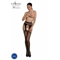 Эротические колготки-бодистокинг Passion ECO S002 black