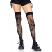 Чулки Leg Avenue 420 Net thigh highs Black