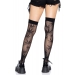 Чулки Leg Avenue 420 Net thigh highs Black