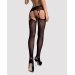 Obsessive Garter stockings S206 black S/M/L