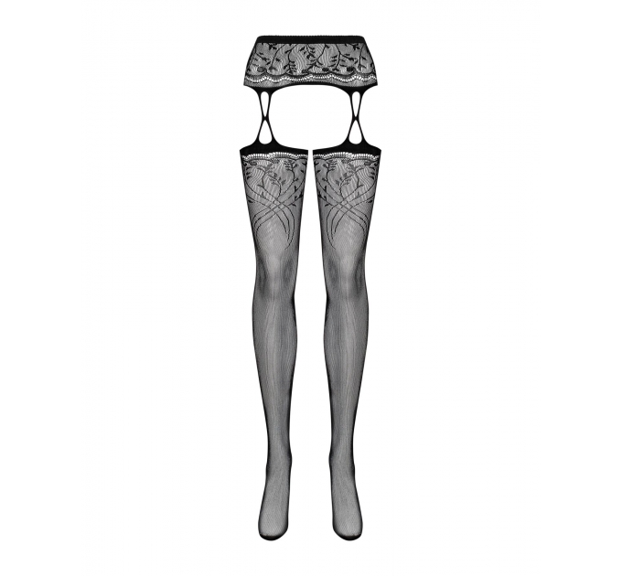 Obsessive Garter stockings S206 black S/M/L