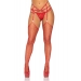 Пояс для чулок Leg Avenue Rhinestone garterbelt Red One Size