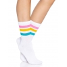 Leg Avenue Pride crew socks Pansexual