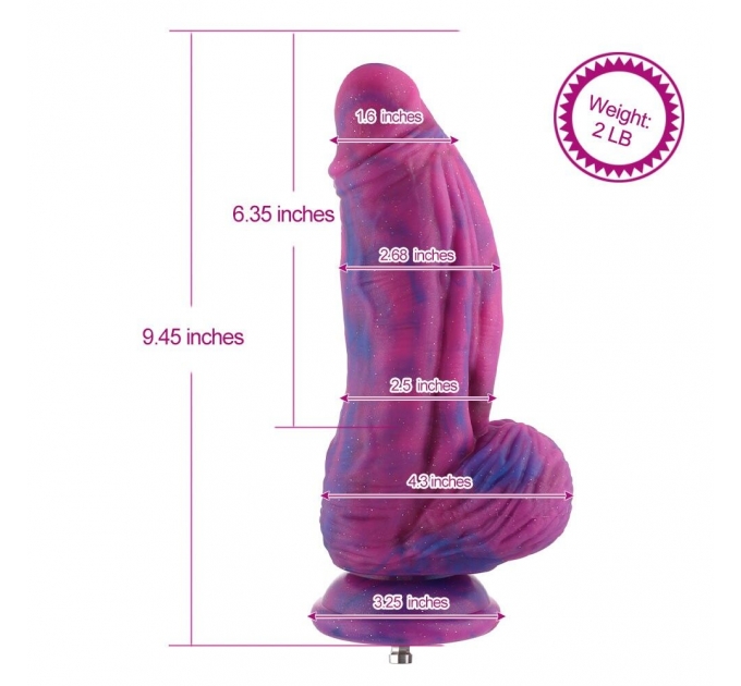 Hismith Hyper Realistic Silicone Dildo