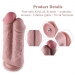 Hismith 8.5” Two Cocks One Hole Silicone Dildo