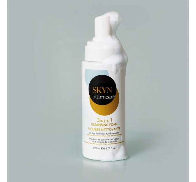 Пена для интимного ухода SKYN Intimicare 3 in 1 Cleansing Foam 200 мл