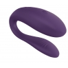 Недорогой вибратор для пар We-Vibe Unite 2 Purple, однокнопочный пульт ДУ