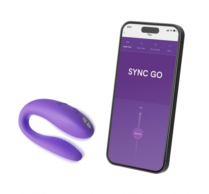 Смарт-вибратор для пар We-Vibe Sync GO Light Purple