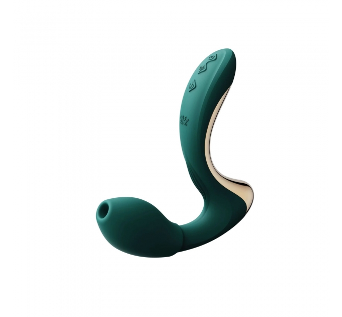 Вибратор Zalo – Talis G-Spot PulseWave Vibrator Turquoise Green