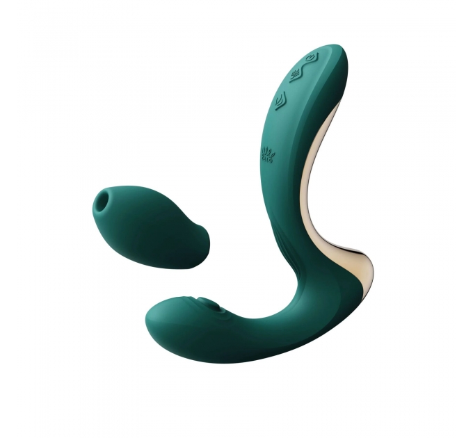 Вибратор Zalo – Talis G-Spot PulseWave Vibrator Turquoise Green