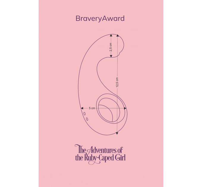 Вибратор FairyGasm BraveryAward violet