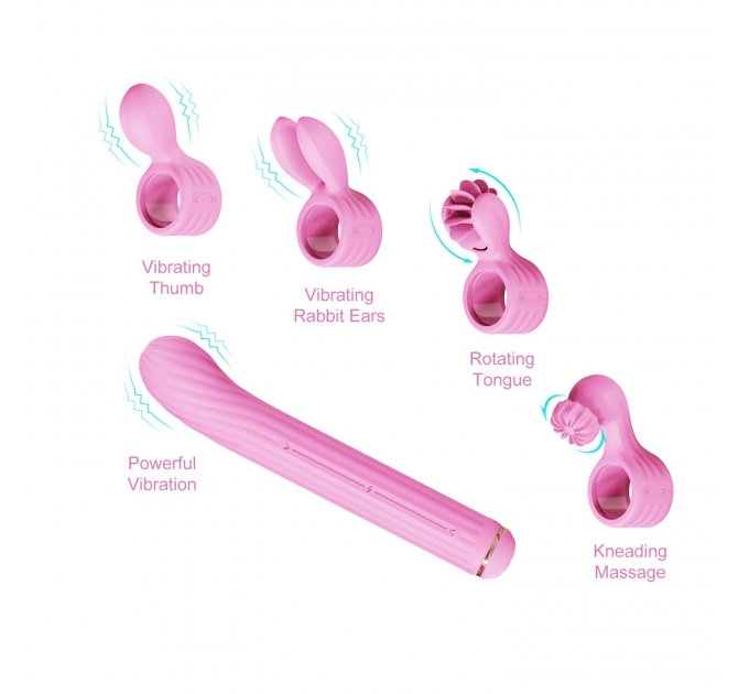 Вибратор Otouch Magic Stick S1 Plus - Pink