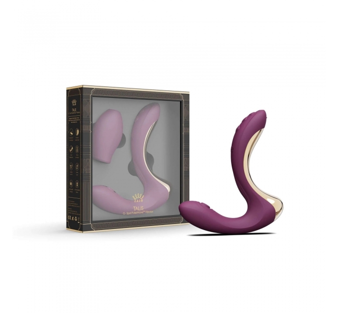 Вибратор Zalo – Talis G-Spot PulseWave Vibrator Velvet Purple