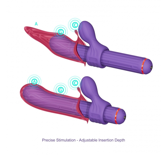Вибратор Otouch Magic Stick S1 Plus - Purple