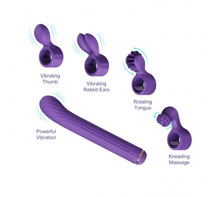 Вибратор Otouch Magic Stick S1 Plus - Purple