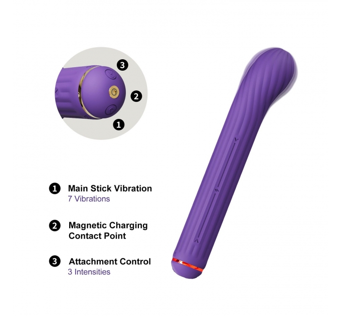 Вибратор Otouch Magic Stick S1 Plus - Purple
