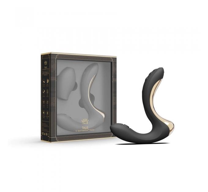 Вибратор Zalo – Talis G-Spot PulseWave Vibrator Obsidian Black