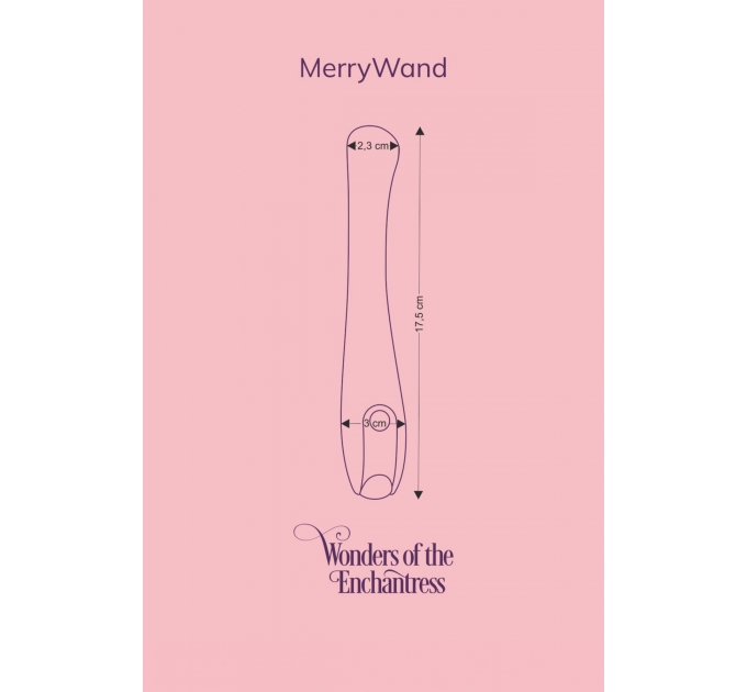 Вибратор FairyGasm MerryWand violet