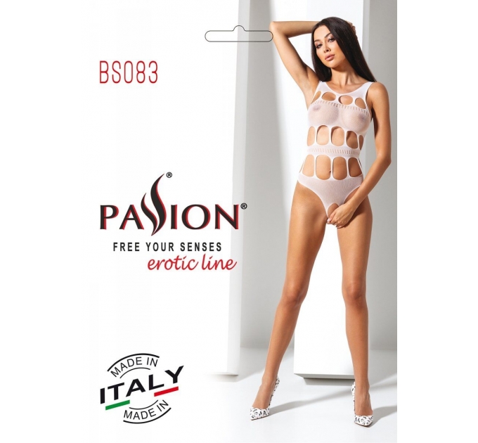 Бодистокинг Passion BS087 white