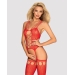 Obsessive Bodystocking G313 red S/M/L