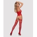 Obsessive Bodystocking F214 red S/M/L