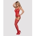 Obsessive Bodystocking F214 red S/M/L