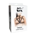 Женская портупея Art of Sex - Delaria Leather harness, Черный XS-M