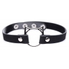 Чокер Master Series Kinky Kitty Ring Slim Choker - Black