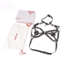 Портупея на грудь LOCKINK SEVANDA Queen Chest Harness with Removable Bra